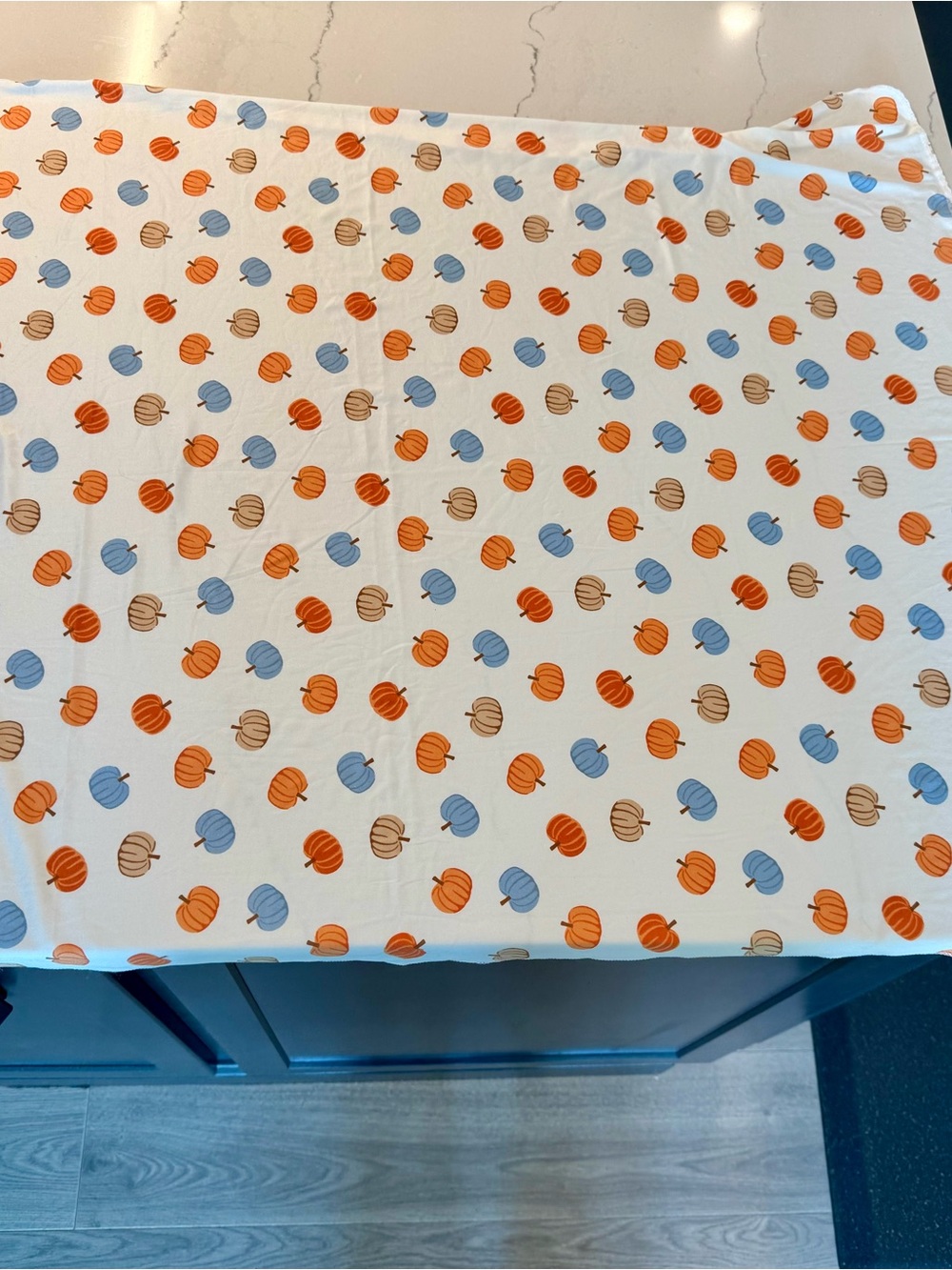 NEW Baby Blanket Pumpkin Print | Modern Baby